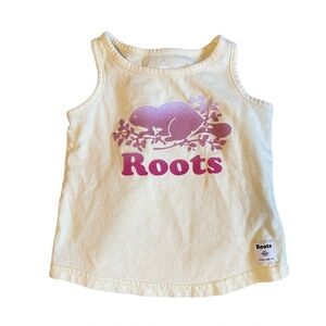 Baby Roots Tank Top Beaver logo 6-12m